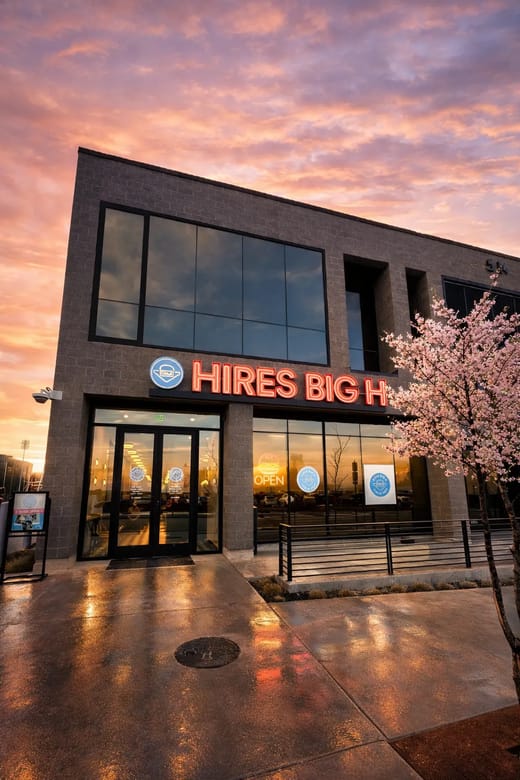 The new Hires Big H in Downtown Daybreak