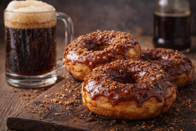 Root Beer Donuts
