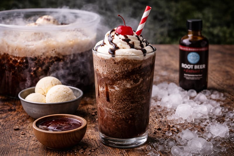 Root beer freeze